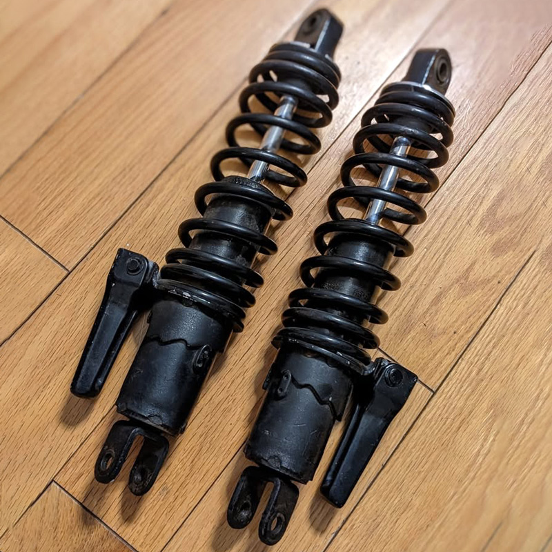 Motorcycle Hand adjustable rear shocks Suzuki