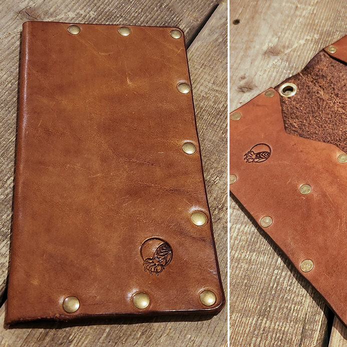 Portefeuille à deux volets Titom (London Tan)