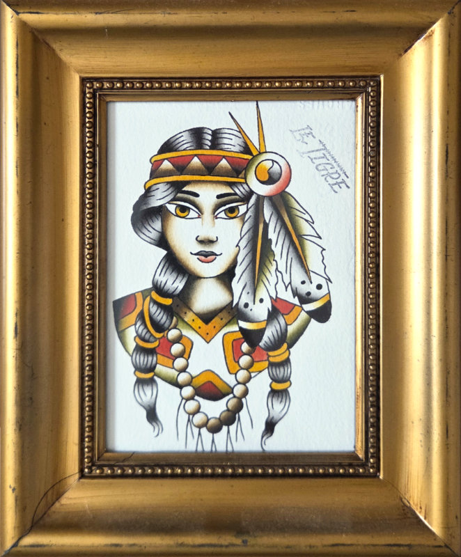 Original Flash Native avec cadre 7.5″x9.5″
