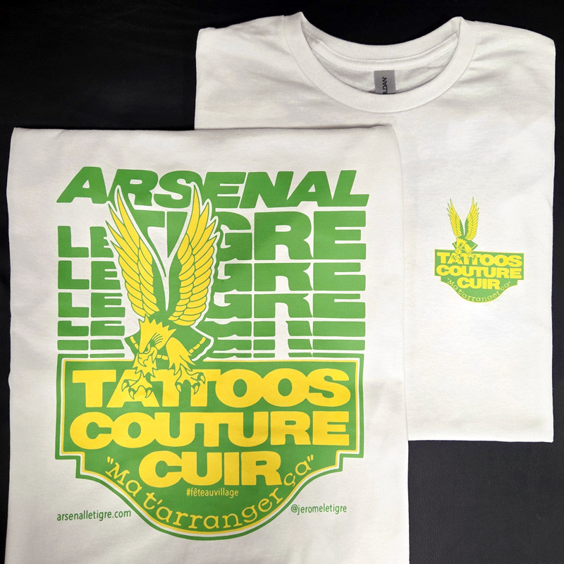 T-Shirt Joe Eagle Blanc