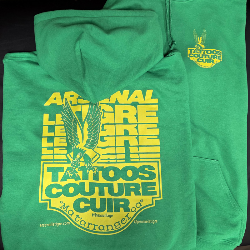 Hoodie Joe Eagle Vert